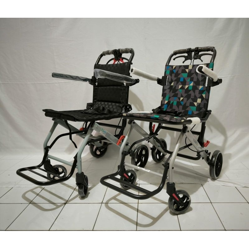 AZO1 Kursi Roda Travelling Kursi Roda Lipat + Tas kursi Roda