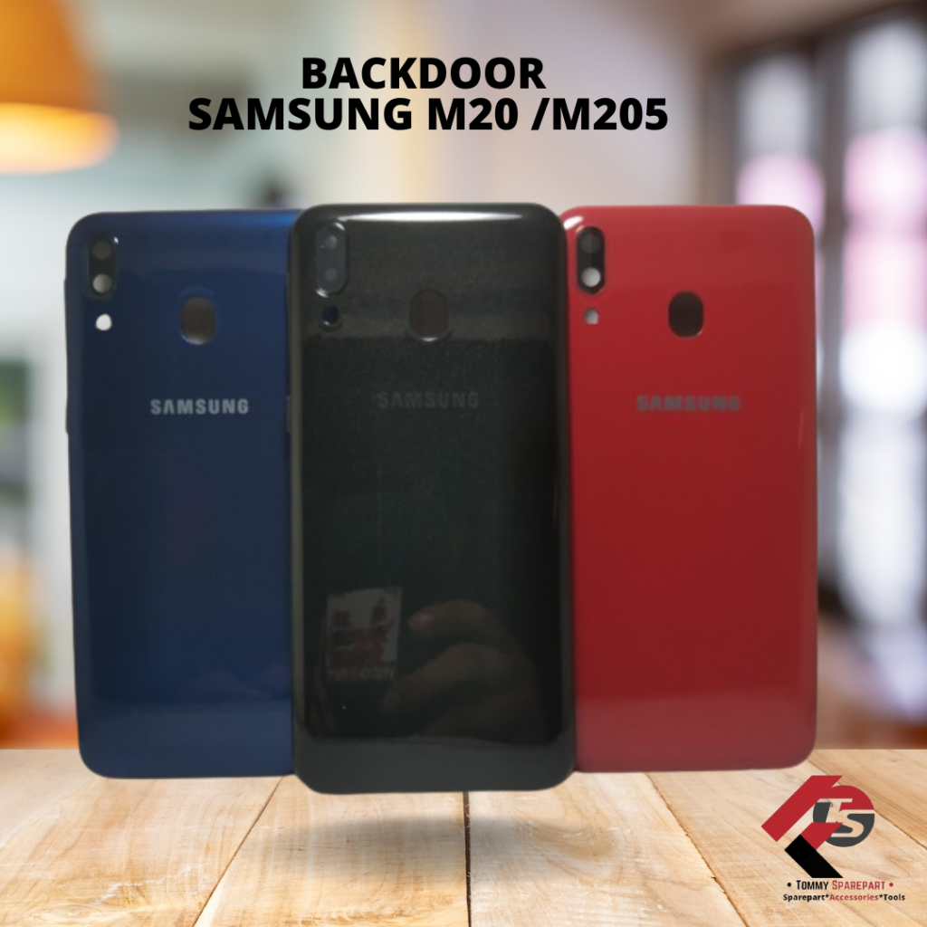 Backdoor / Tutup Belakang Samsung M20 /M205 Kualitas Original
