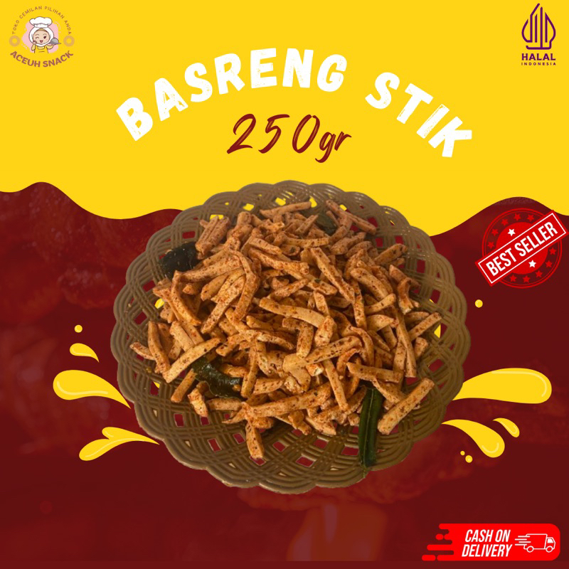 

Basreng Stik Pedas Gurih Daun Jeruk isi 250 Gr