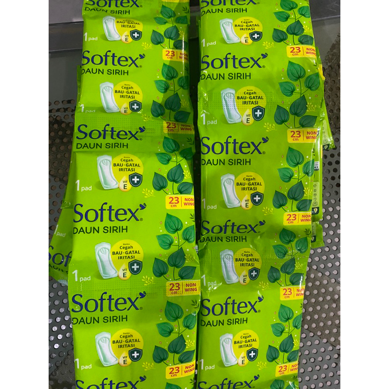 Softex Daun Sirih Non Wing 23cm Isi 1/Hanger Isi 10-