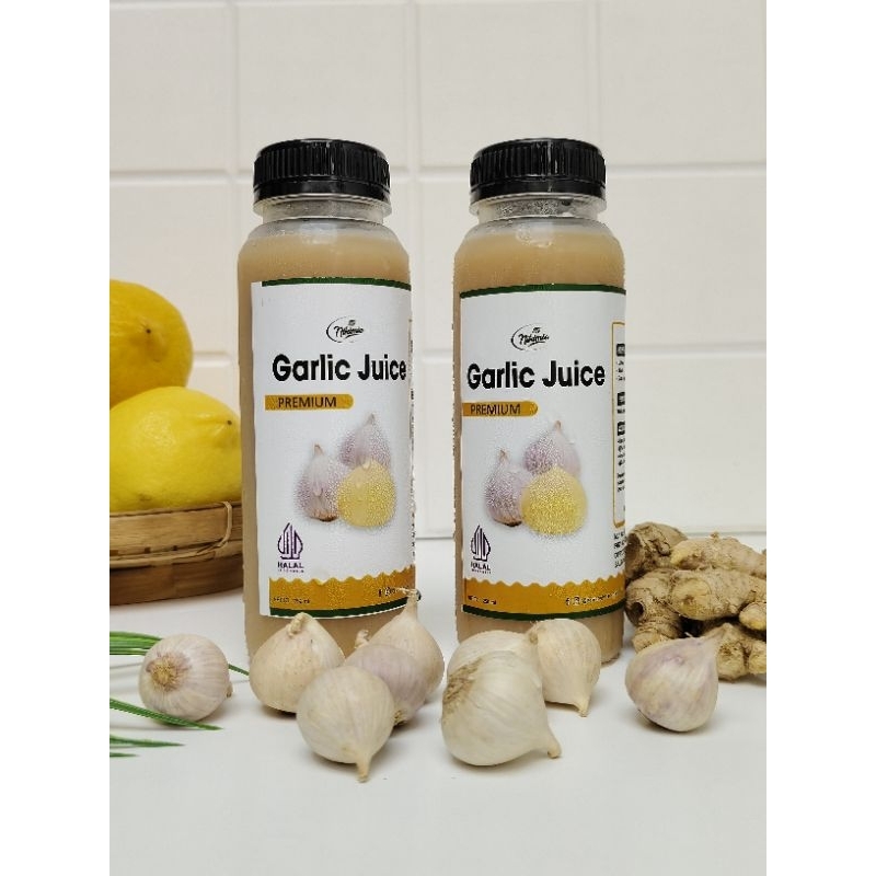 

GARLIC JUICE / JUS BAWANG PUTIH TUNGGAL LEMON MADU CUKA APEL JAHE MERAH 250ml KALIMANTAN TIMUR BALIKPAPAN HALAL MUI