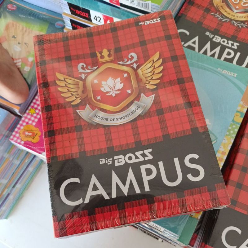 

BUKU BIG BOSS Campus 50 lembar isi 10 buku