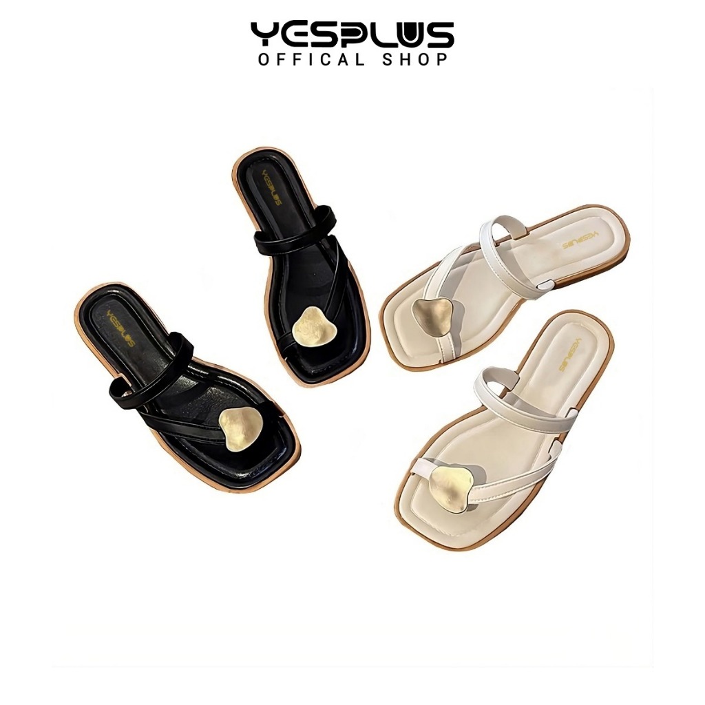 Yesplus Sandal Original 868 Sandal Slop Jelly Model Flat Sandal Wanita Tali Flip Flop Terbaru Import