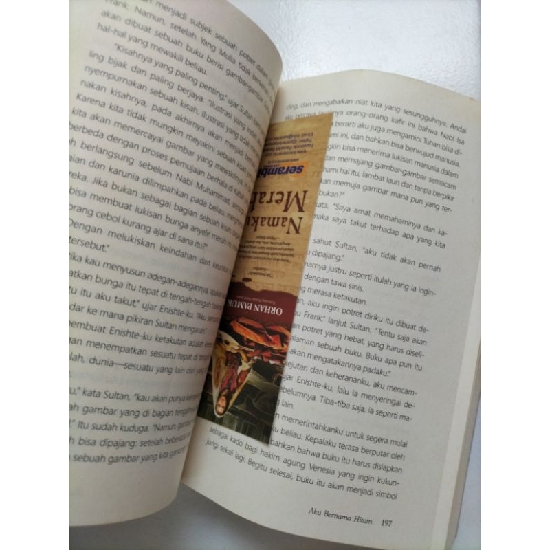 Novel Namaku Merah by Orhan Pamuk orderan Carousell