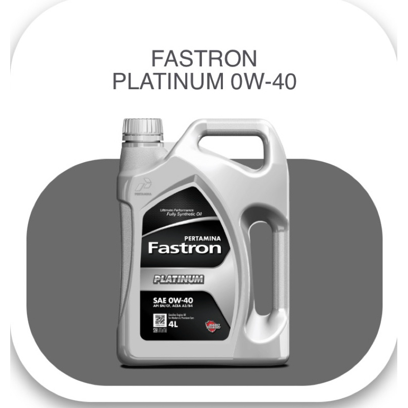 Fastron Platinum 0W-40 4L