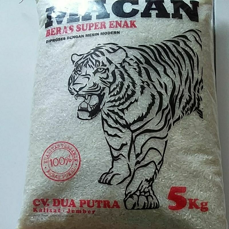 

Beras macan hitam beras super enak / kemasan 5kg