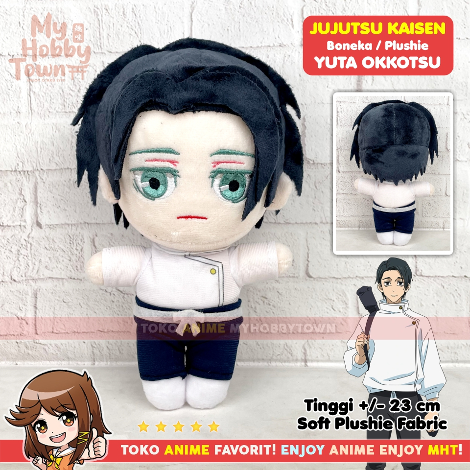 Boneka Anime Jujutsu Kaisen : Yuta Okkotsu Plushie Doll