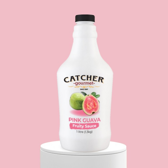 

Catcher Gourmet - Pink Guava Sauce (Saus Guava) - 1L