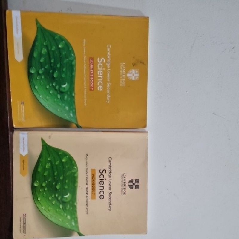 

Cambridge Lower Secondary | Learners book & Workbook 7