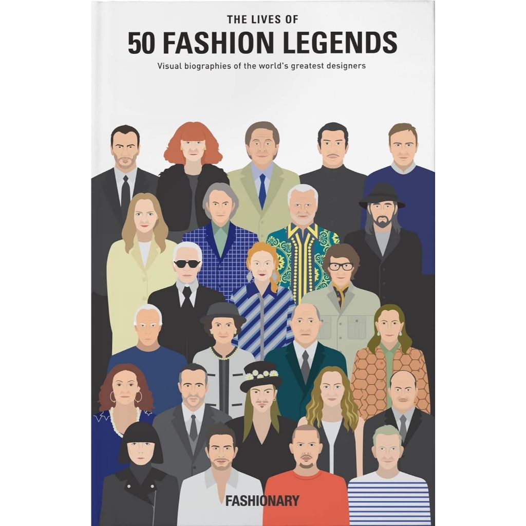 English Book - The Lives of 50 Fashion Legends