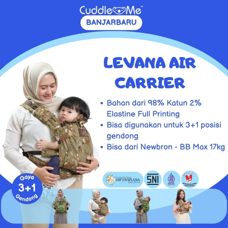 [NEW] Levana Carrier CuddleMe Produk Original