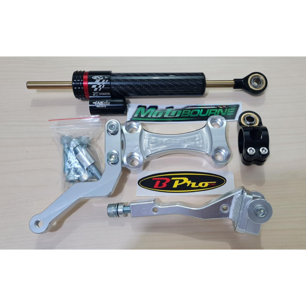 Bracket Stabilizer Rx King Bpro dan Stabilizer Matris Steering Dumper Damper Rx King