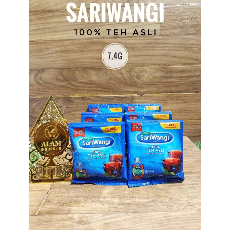 

Teh SARIWANGI renceng 7,4g 1 Renteng isi 6pcs