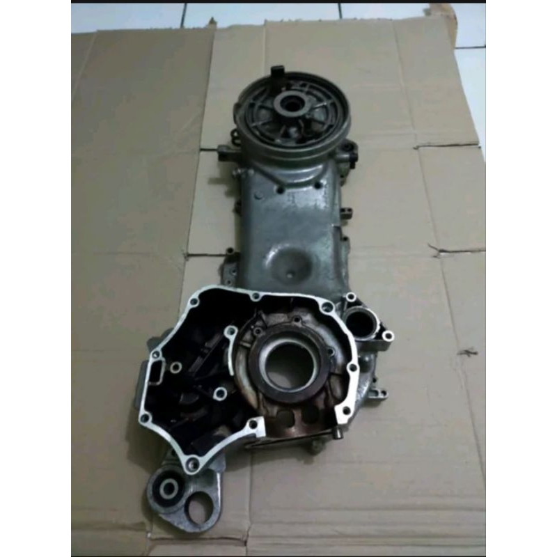 Crankcase krengkes bagian kiri Yamaha Mio J Mio Gt original copotan kalter blok mesin rengkes