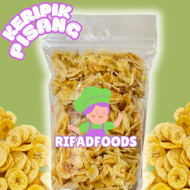 

Keripik Pisang Manis/Gurih Rifad Foods