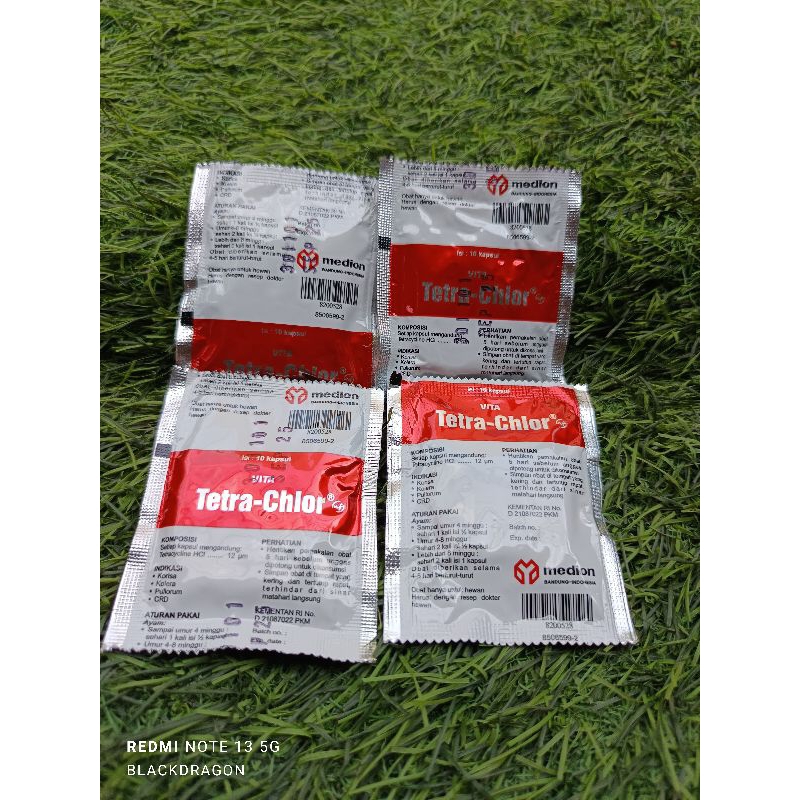 TETRA CHLOR SACHET 10 Kapsul