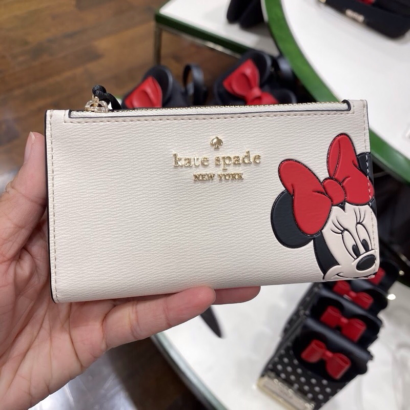 DIMPET KS OTHER DISNEY X MINNIE SMALL SLIM BIFOLD WALLET
