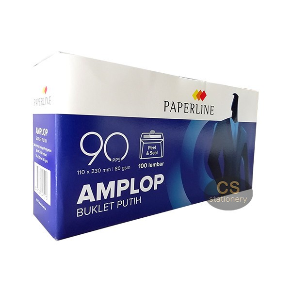 

Amplop Putih Paperline 90 PPS / Polos