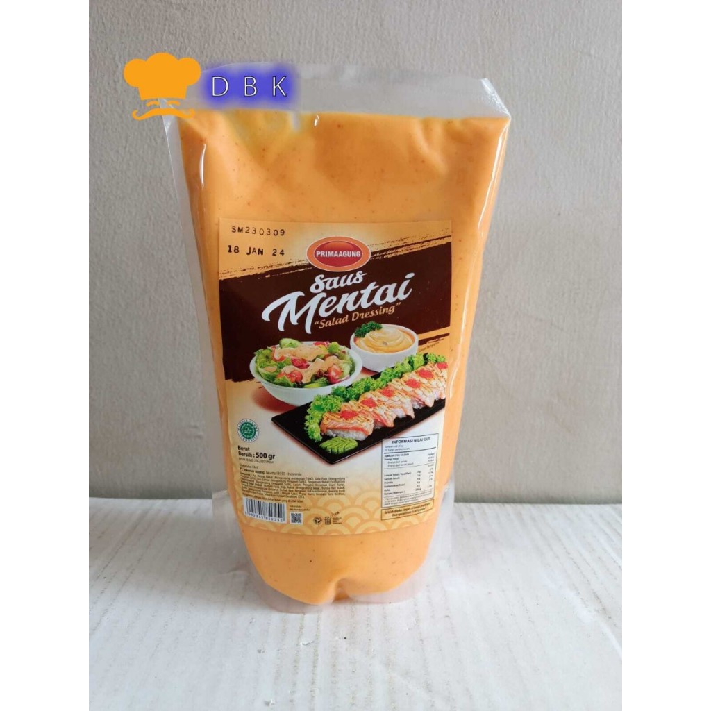 

Saus Mentai Prima Agung 500gr High Quality Halal