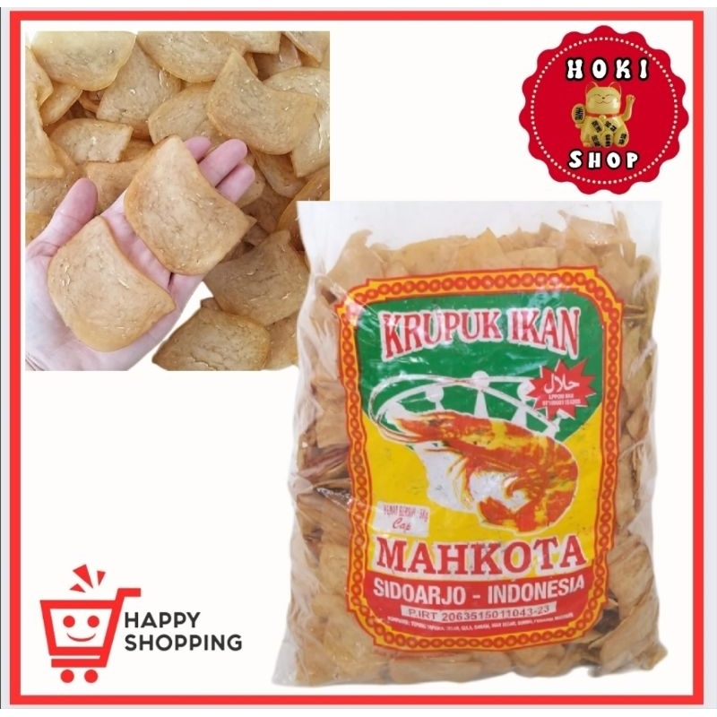 

Kerupuk Udang Mahkota REPACK 250gr / Kerupuk Ikan Mahkota / Kerupuk Udang Sidoarjo