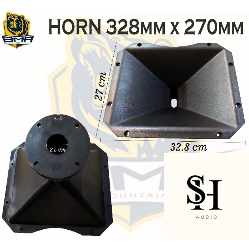 CORONG TWEETER JH5399 ukuran 32.8x27cm  CORONG TWETER 328x270 / HORN TWITER 32.8*27