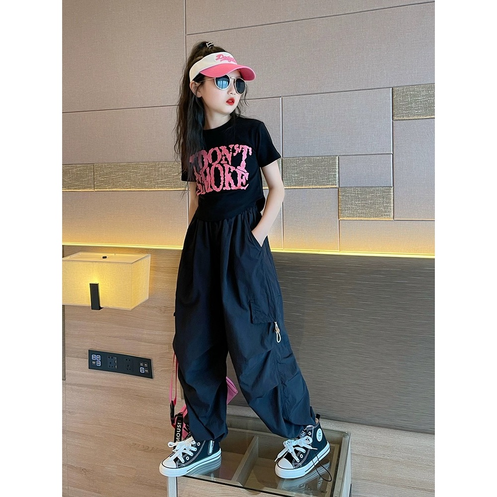 Setelan Cargo Anak Perempuan Import 2-10Tahun | Oneset Cargo Terbaru Anak Perempuan