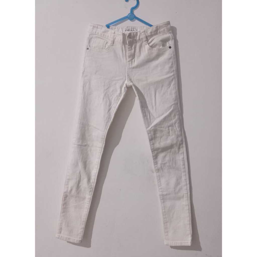 PRELOVED CELANA PANJANG PUTIH WANITA