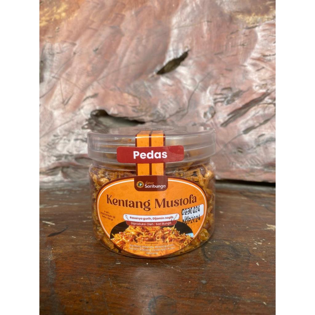 

Dapoer Saribunga - Kentang Mustofa Pedas Grade A+ - Kentang Mustofa Saribunga - Kentang Mustofa Premium