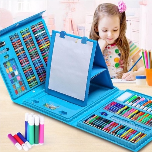 

KODE T39N KEYA Pensil Warna Crayon Set 28 Pcs Alat Menggambar Mewarnai Anak