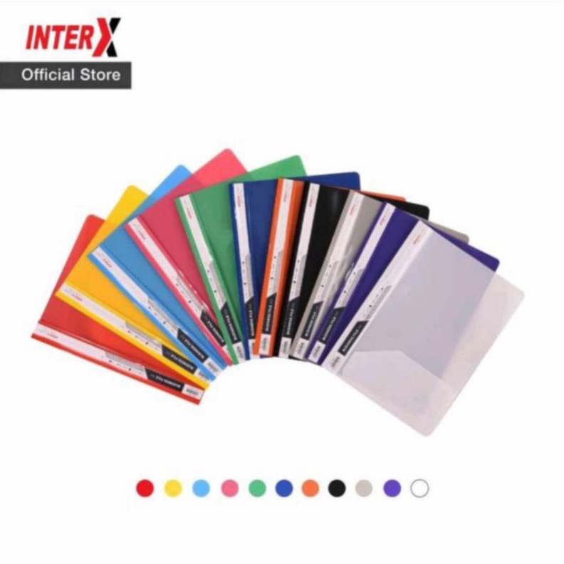 

KODE O26V Bussines File Inter X Kantong A4 12 Pcs Map Folder Inter X