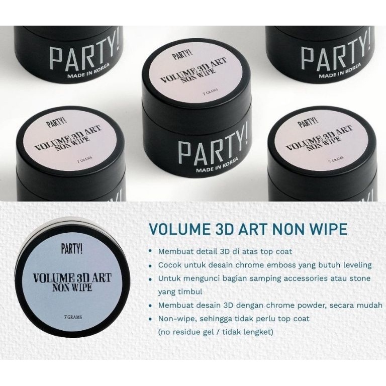 

KODE E95R PARTY VOLUME 3D ART NON WIPE MADE IN KOREA
