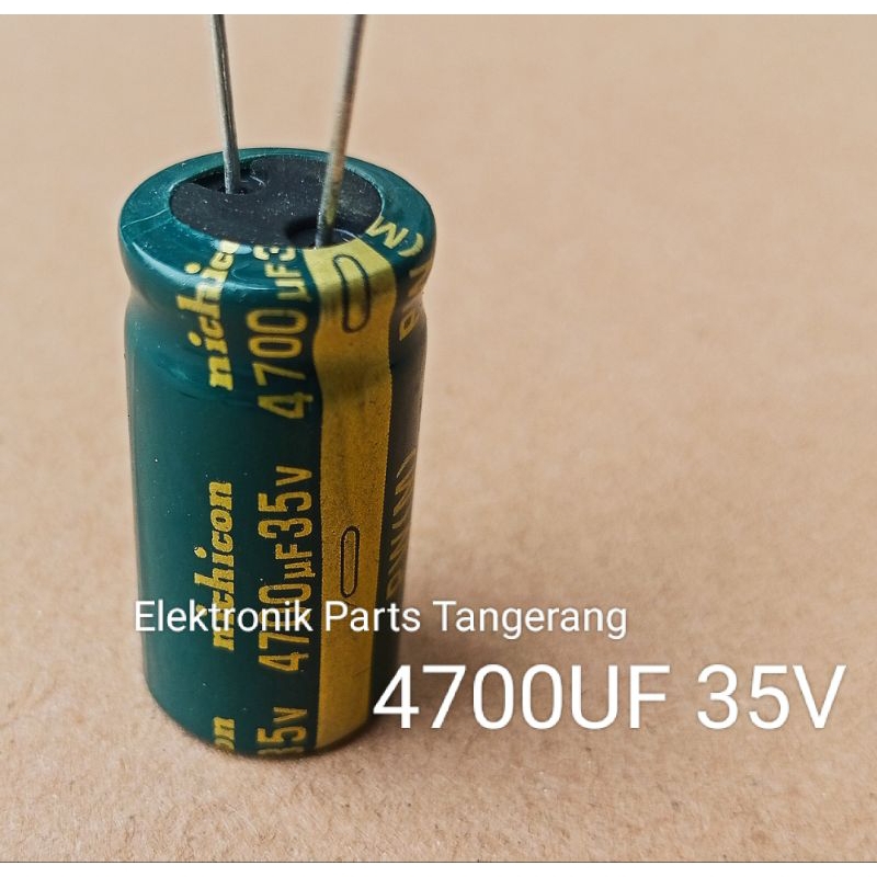 (1 Buah) KAPASITOR ELCO 4700UF 35V CAPACITOR ELCO 4700UF 35V KAPASITOR ELCO 35V 4700UF KAPASITOR 470