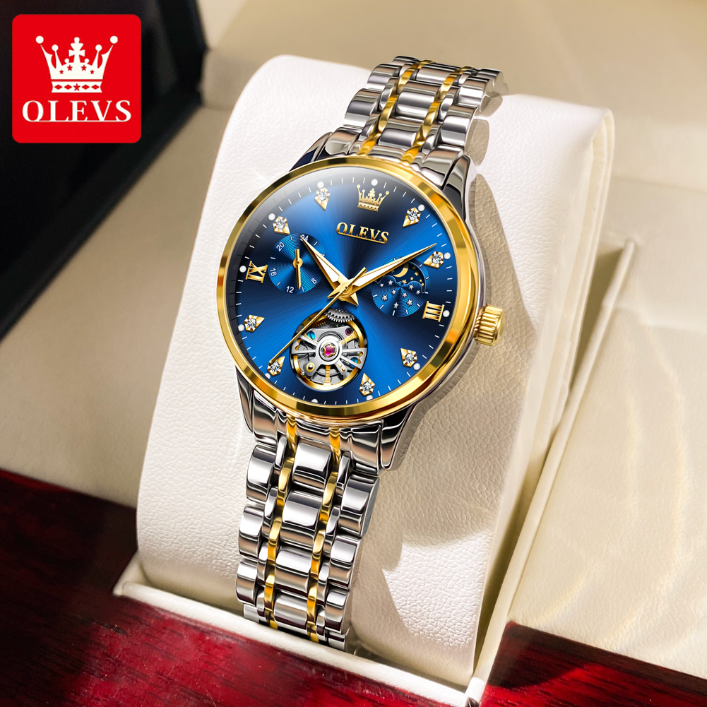 OLEVS Jam Tangan Wanita Automatic Original Women Watch