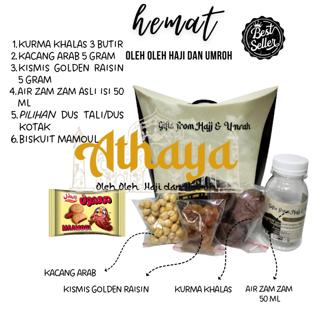 

Paket Oleh Oleh Haji dan Umrah Biskuit Mamoul