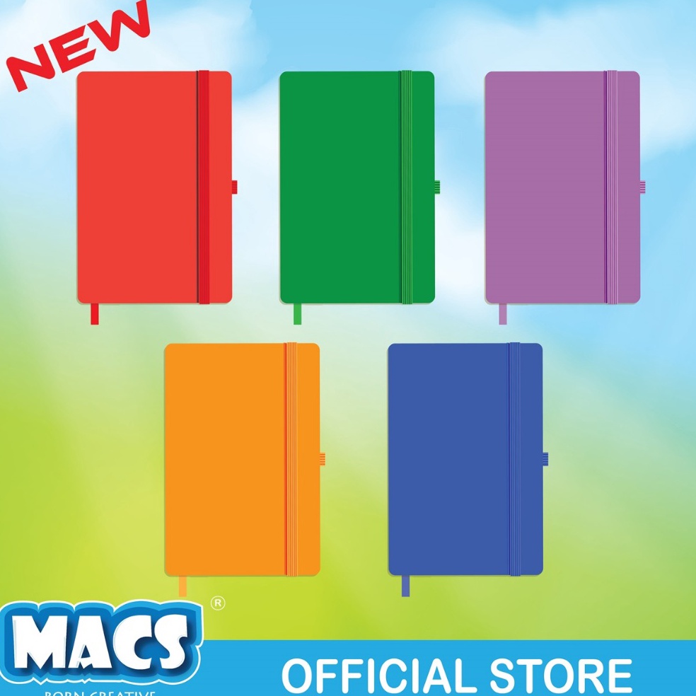 

KODE T16A MACS Classic Notebook A5 Buku Tulis Notepad