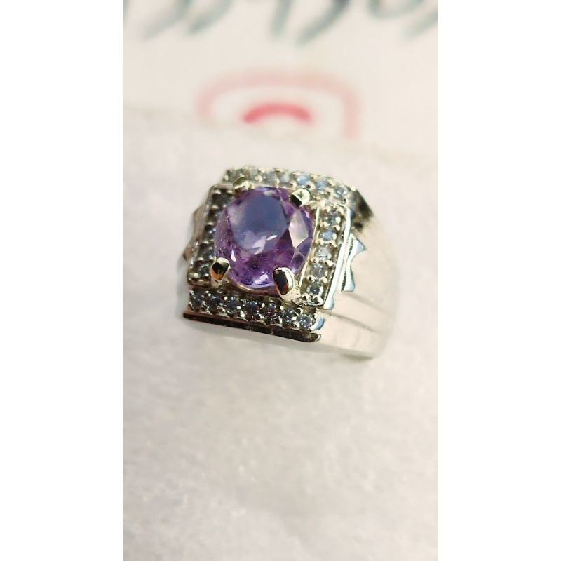 natural ametiys (quartz) kecubung asihan kalimantan batu permata asli garansi original 100%