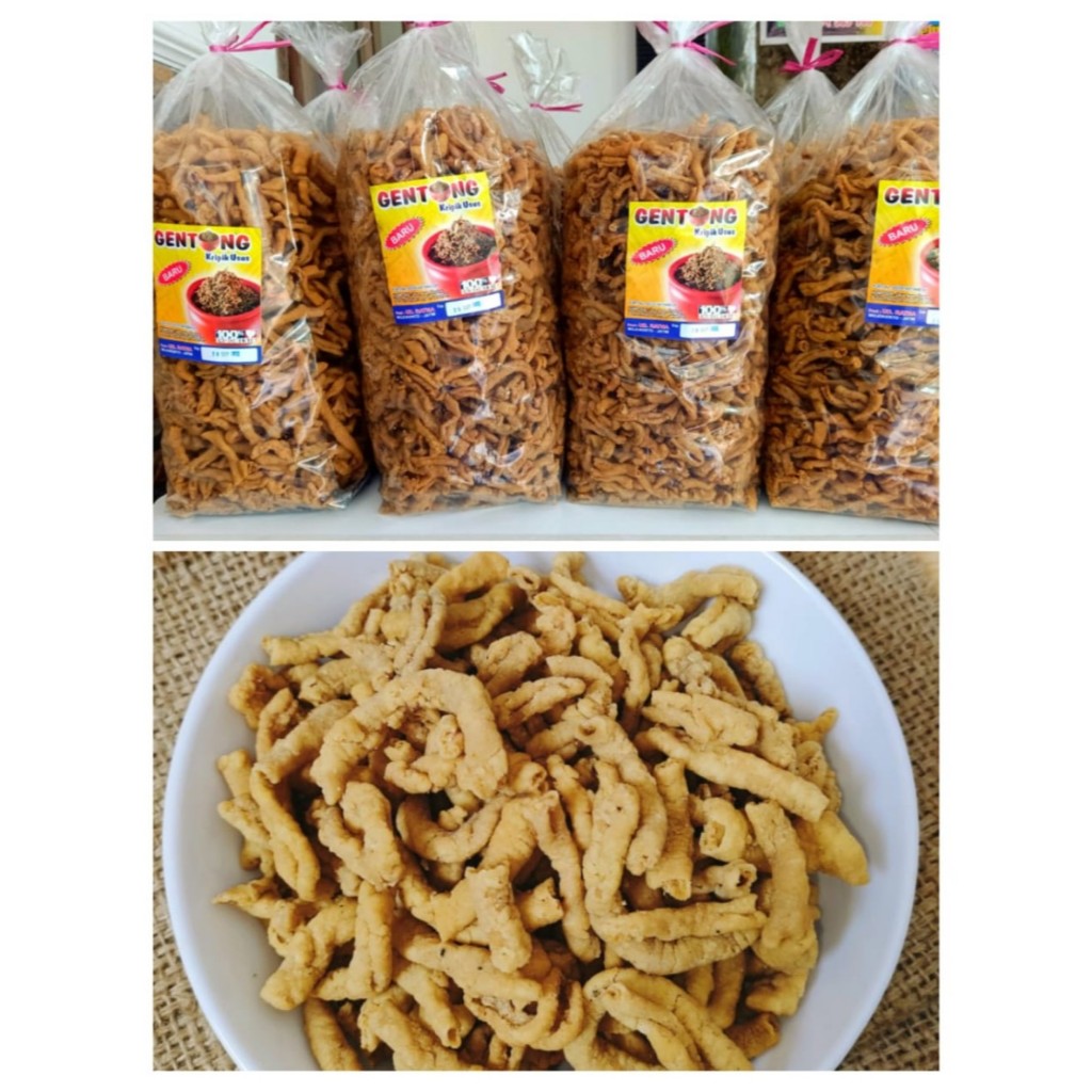 

keripik usus crispy gentong 500gram/ kripsus gentong / kripik usus