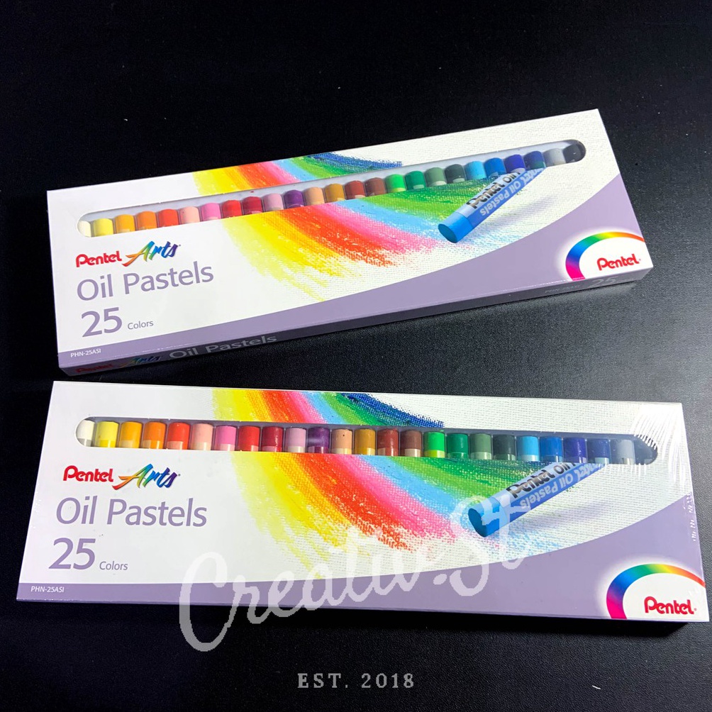

KODE I43E Pentel Oil Pastels 25 Warna Crayon