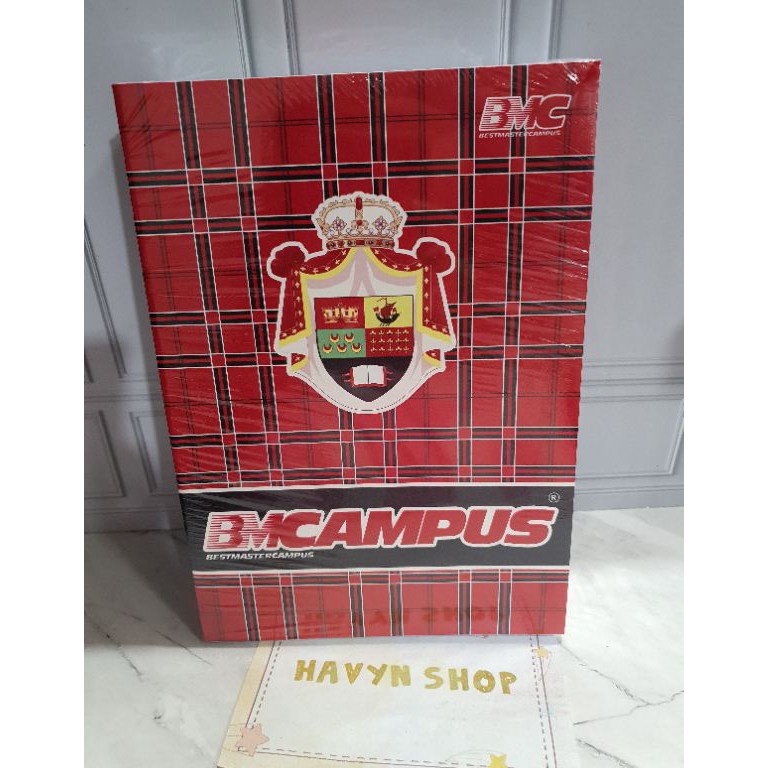 

KODE M59T 1pc buku tulis kampus merek BMC isi 5 lembar PANJANG BESAR