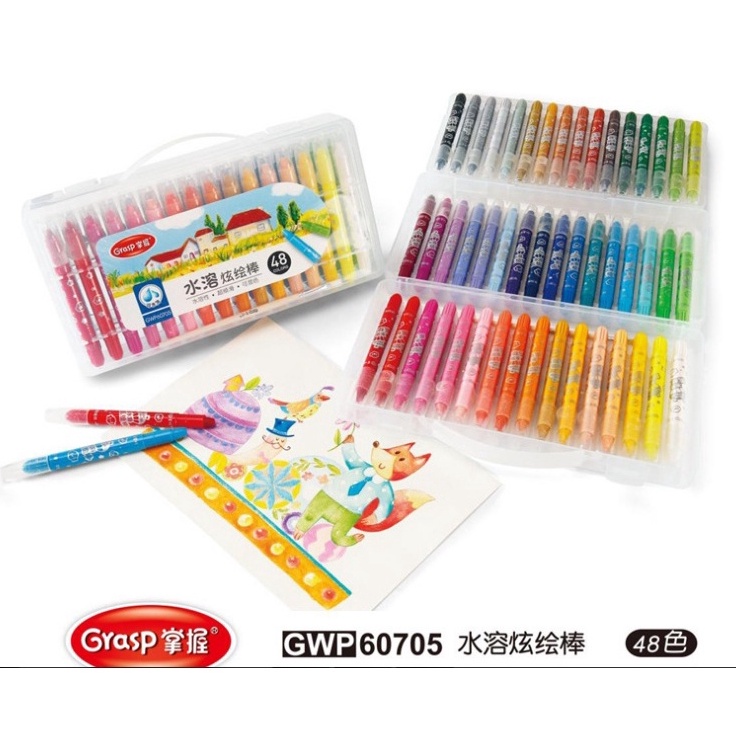 

KODE J9E CRAYON GRASP CRAYON GRASP MATA SEDANG SILKY CRAYON WATER SOLUBLE CRAYON KRAYON WARNA 62