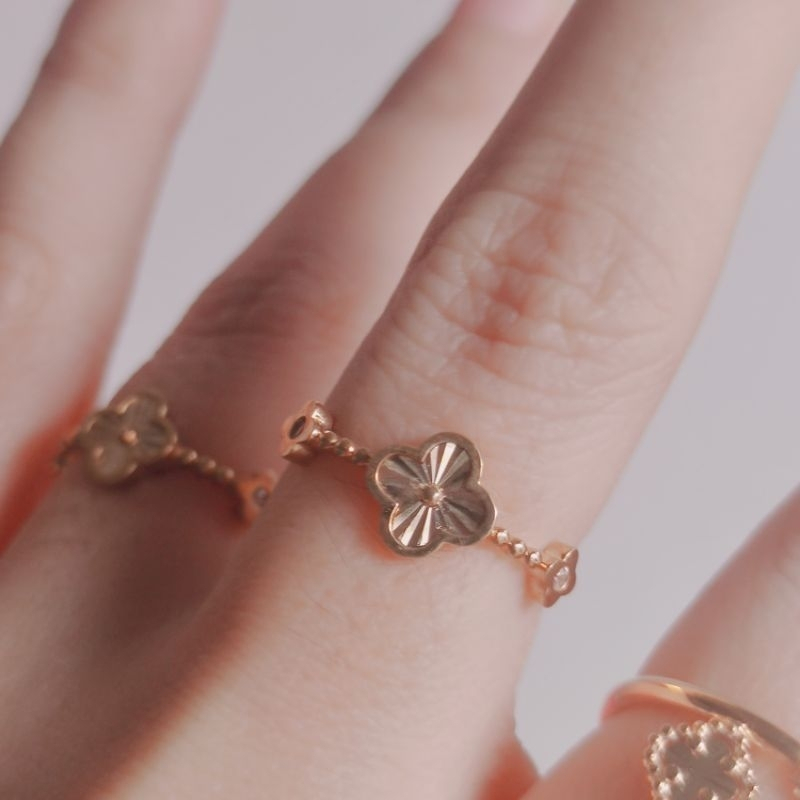 CINCIN ALHAMBRA 8K EMAS ASLI CANTIK