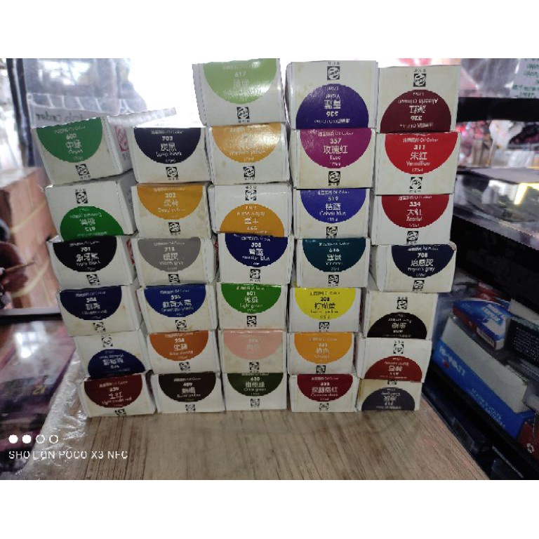 

KODE J92Q cat minyak talens 17 ml ada tersedia 33 warna