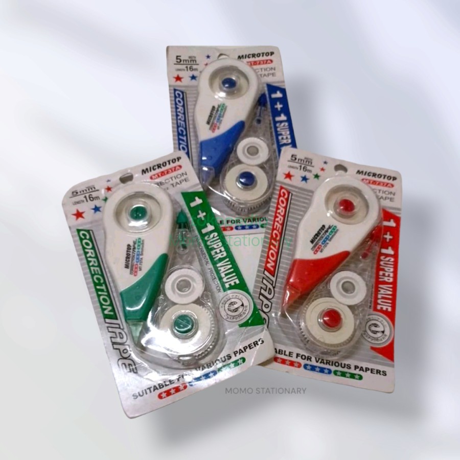 stipo kertas correction tape refill