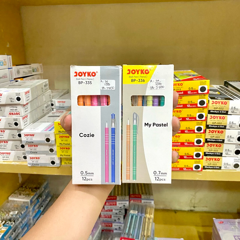 

(12 PCS) PULPEN / BOLPEN JOYKO GP-335 GP-336 0.5 MM