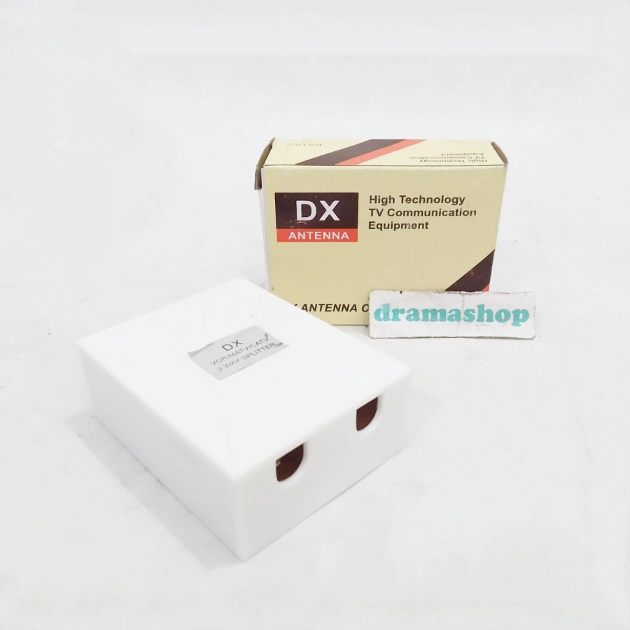 TERLARISSS Splitter Spliter Antena TV DX 2 way