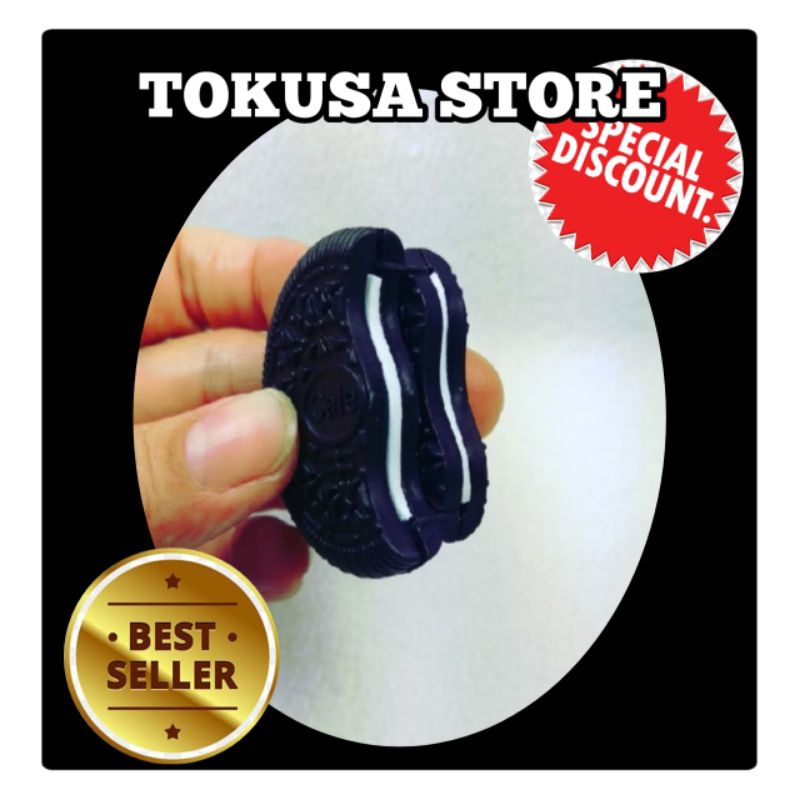 MAINAN SULAP OREO / COOKIES ( HARGA / 1PCS ) mainan anak / mainan jadul / mainan murah / mainan gros