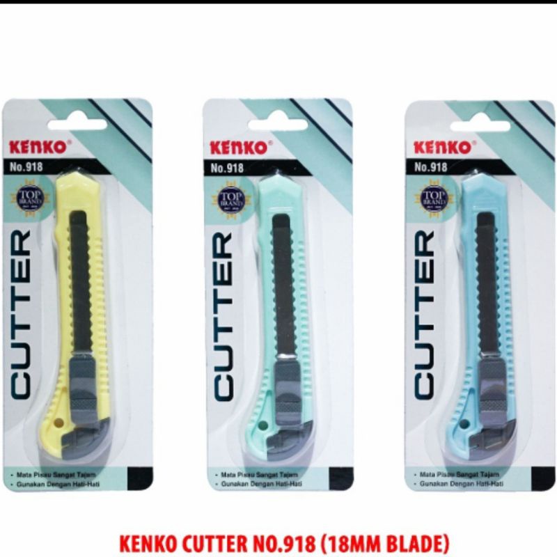 

IMPOR TERBARU Cutter Kenko Besar No918 18mm