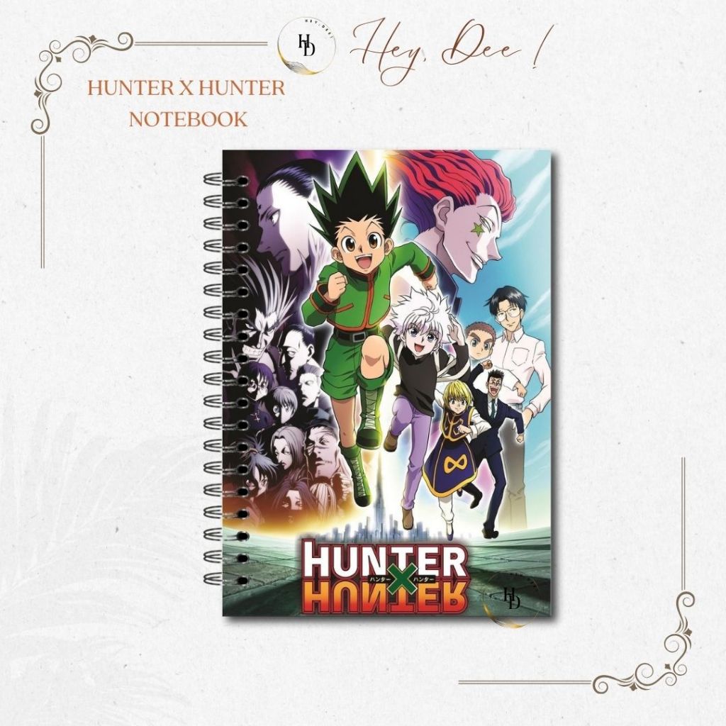 

HeyDee Notebook A5 Spiral Edisi HUNTER X HUNTER SERIES