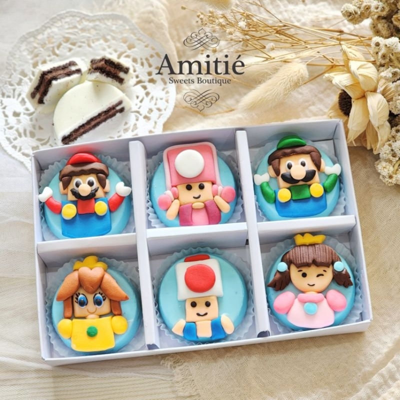 

Coklat Oreo Mario Lego - 1 Box isi 6 / Coklat Karakter / Birthday Gift / Hadiah Ulang Tahun