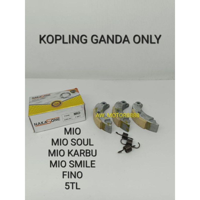 KOPLING GANDA ONLY MIO / MIO SOUL / MIO KARBU / MIO SMILE / FINO / 5TL KAMPAS GANDA BATU SPORKET BAT